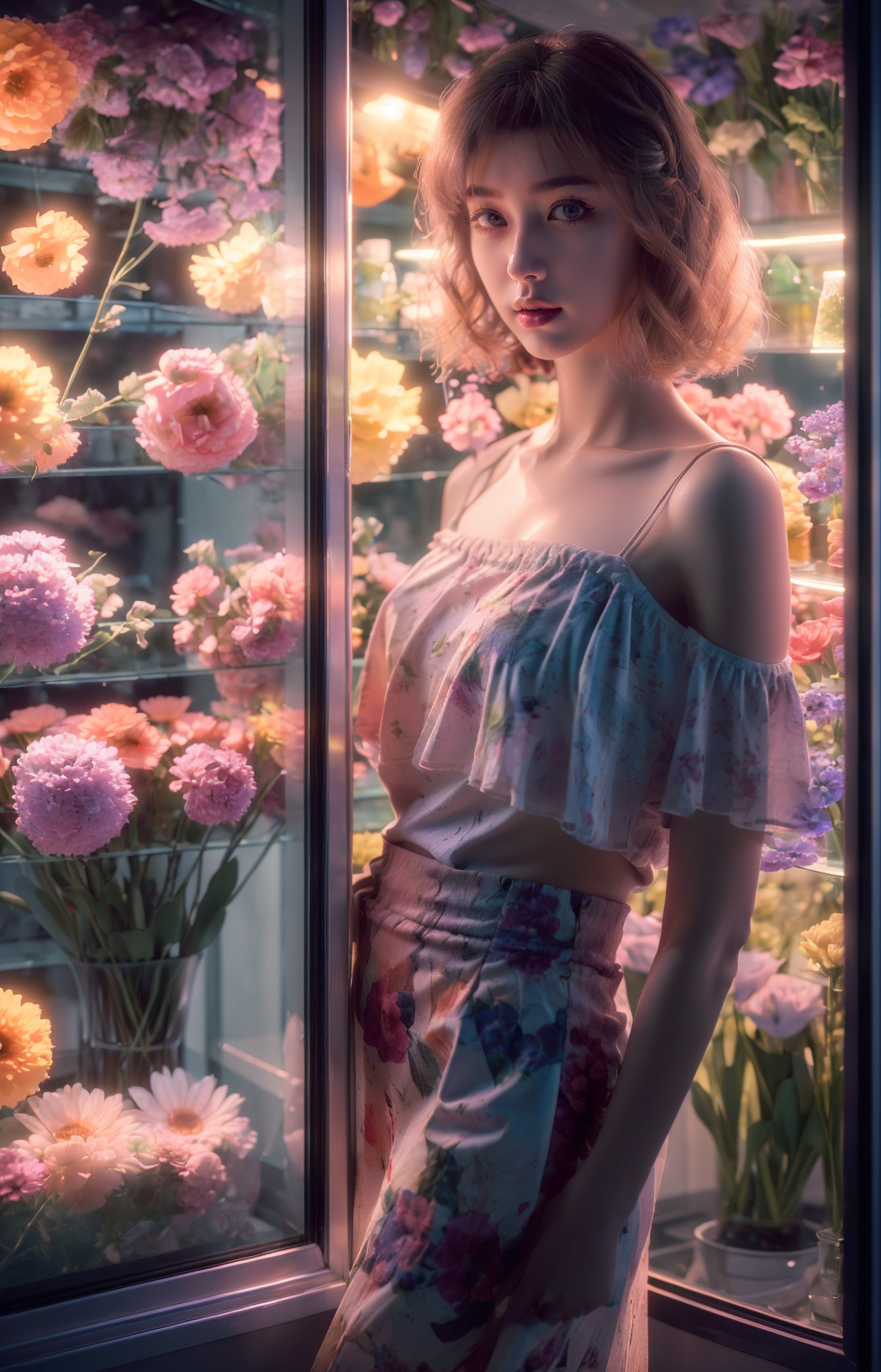 00222-1328721529-(Master photography_1.4),Bust photo,(Beautiful and delicate girl_1.2),Beautiful and delicate eyes,Printed skirt,Sweet,serene vis.png